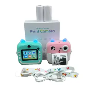 ¡Captura y Crea Recuerdos Instantáneos con la Mini Cámara Impresa para Niños! - Camara De Niños Instantánea Mini Impreso