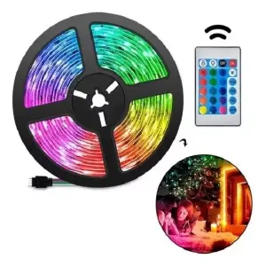 Cinta de Luz LED Multicolor: Ilumina tu Mundo con Color - CINTA LUZ LED MULTICOLOR