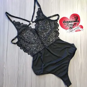 Body encaje negro trk15