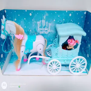 Carrusel Mágico Frozen: Luces y Sonidos Encantadores - CARRUSEL FROZEN LUCES Y SONIDOS