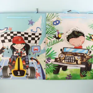 Bolsa de Regalo Mediana para Carro de Niño: ¡El Regalo Perfecto! - Bolsa de regalo mediana carro niño