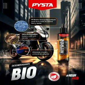 Desengrasante Nitro Pysta Moto ⚡: Limpieza Profunda para tu Moto - Desengrasante Nitro Pysta Moto ⚡