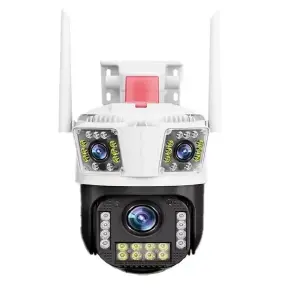 Revoluciona Tu Vigilancia: Cámara IP Exterior con Triple Lente y Control Total desde tu App - CAMARA IP EXTERIOR TRIPLE LENTE APP