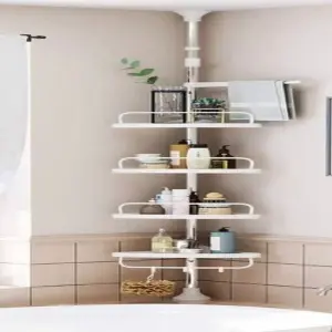 Organizador de Baño Esquinero: Maximiza tu Espacio - ORGANIZADOR DE BAÑO ESQUINERO