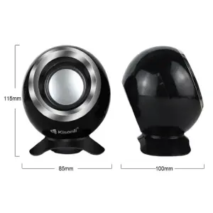Parlante Altavoz Lenovo M0520 negro: Sonido excepcional para tu día a día - Parlante Altavoz Lenovo M0520 negro