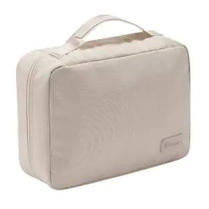 Maletín Neceser Bolso de Viaje - Elegancia Beige - Maletin Neceser Bolso Viaje Mano Beige