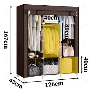 Armario Closet Plegable en Tela: ¡La Solución Perfecta para el Almacenamiento! - Armario Closet Plegable En Tela