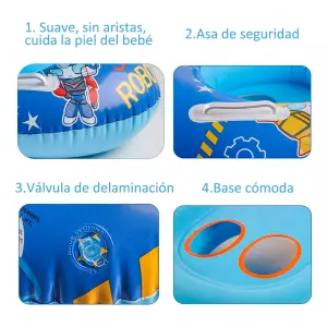 ¡Descubre la Diversión Segura con el Flotador Camaleón para Bebés! - Flotador Bebés Camaleon Techo Niño Niña