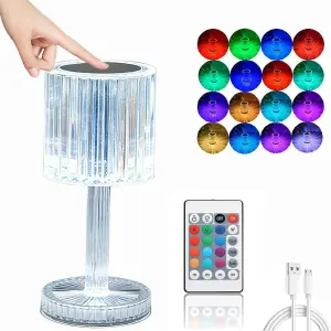 Lámpara LED Multicolor con Control Remoto: Ilumina tu Mundo - Lámpara Led Multicolor Control RemotoRGB