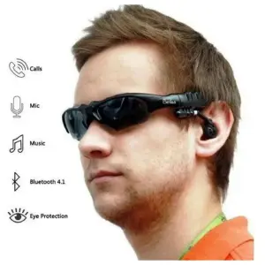 Gafas de Sol Bluetooth con Audífonos Integrados: ¡Música y Estilo al Alcance de tu Mano! - Gafas De Sol Bluetooth Mp3 + Lentes Rega