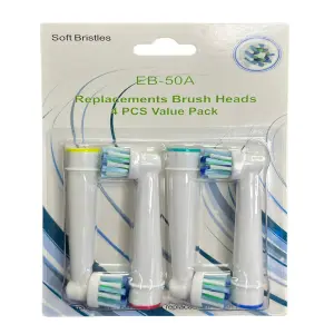 CABEZA DE CEPILLO ELÉCTRICO X4 - 🦷CABEZA  CEPILLO DE DIENTES ELECTRICOX4
