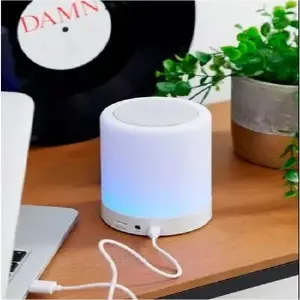 Altavoz de Luz Nocturna: Melodías Suaves y Sueño Reparador - ALTAVOZ DE LUZ NOCTURNA