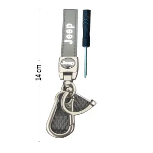 Llavero de Lujo Exclusivo JEEP: Elegancia y Estilo para tu Aventura - Llavero de Lujo exclusivo JEEP