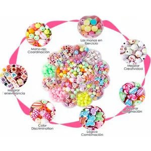 Set Kit Para Hacer Pulseras: ¡Desata la Creatividad de tu Niña! - Set Kit Para Hacer Pulseras Niña Style