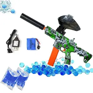 Desata la Diversión: Pistola Eléctrica Automática de Bolas de Gel - Pistola De Bolas De Gel Eléctrica Automa