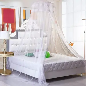 Mosquitera de Encaje Princesa: Sueños Dulces y Protección Delicada - Mosquitera de encaje Princesa Cama