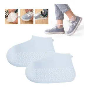 Zapatón Impermeable para Lluvia: ¡Pies Secos Siempre! - Zapatón O Funda Silicona lluvia impermea