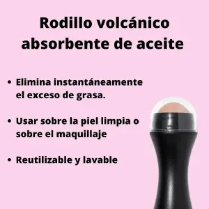 Rodillo Facial Karité Volcánico Antigras: Tu Secreto para una Piel Radiante - Rodillo Facial Karité Volcánico Antigras