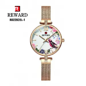 RD22039L-4: Elegancia y Precisión en tu Muñeca - RD22039L-4 RELOJ REWARD MALLA METÁLICO