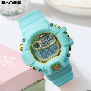 S-651CD-5 MENTA ESTUCHE SANSE DIGITAL: El Reloj Ideal para Niños - S-651CD-5 MENTA ESTUCHE SANSE DIGITAL