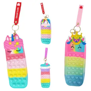 Push Pop It Bolso Unicornio Kawai: ¡El accesorio perfecto! - Push Pop It Bolso Unicornio Kawai, Moned