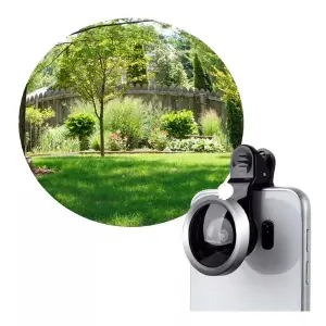 Lente Ojo de Pez para Celular: Captura el Mundo desde una Nueva Perspectiva - LENTE PARA CELULAR OJO DE PEZ