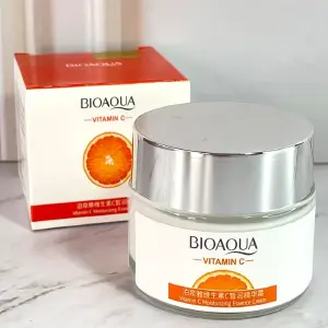 CREMA FACIAL VITAMINA C BIOAQUA: Despierta la luminosidad natural de tu piel - CREMA FACIAL VITAMINA C BIOAQUA