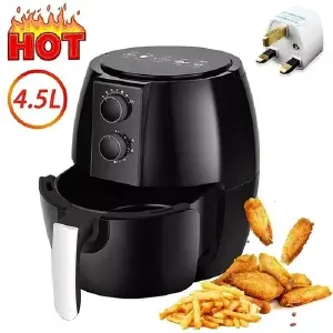 FREIDORA DE AIRE 4.5 LITROS: ¡Cocina Saludable y Deliciosa! - FREIDORA DE AIRE 4.5 LITROS