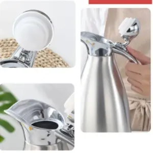 Jarra Exclusiva de Acero Inoxidable para Café - Estilo y Funcionalidad - JARRA EN ACERO  INOXIDABLE  COFFE POT 1
