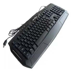 COMBO TECLADO GAMER MECÁNICO JG-609: Domina el Campo de Batalla - COMBO TECLADO GAMER MECANICO JG-609