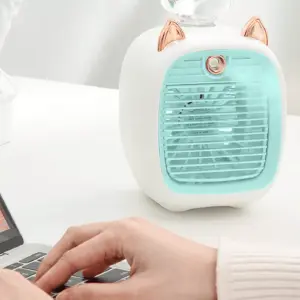 Ventilador Spray Humidificador: ¡Refrescate este Verano! - Ventilador Spray, Humidificado