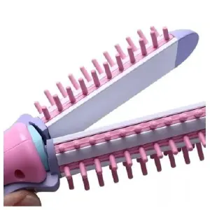Cepillo Eléctrico Rizador y Alisador: Tu Cabello, Tu Estilo - Cepillo eléctrico rizador y alisador