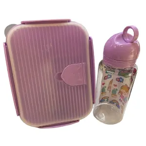 Kit Lonchera Infantil Bento Termo: ¡Comidas Deliciosas y Divertidas! - Kit Lonchera Infantil Bento Termo