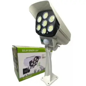 Linterna Solar Potente con 77 Luces LED: ¡Ilumina Tu Mundo con Energía Limpia! - Linterna Con Panel Solar 77 Luces