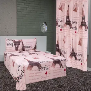 Kit Juego de Sábanas 1.40 + Cortinas - Kit Juego de sabanas 1.40 + Cortinas