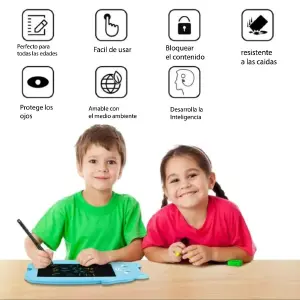 Tablero Didáctico De Escritura LCD: ¡Despierta la Creatividad de Tus Hijos! - Tablero Didáctico De Escritura LCD