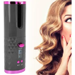 Rizador Automático Inalámbrico: Ondas Perfectas Sin Esfuerzo - Rizador De Pelo Inalámbrico Automático ⚡