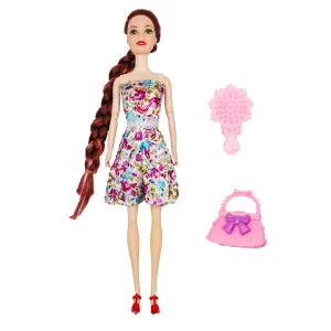 Muñeca Princesa Vestido Flores: La Magia Hecha Juguete - Muñeca Princesa Vestido Flowers Juguete