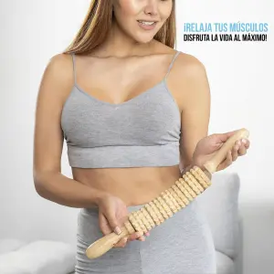 Masajeador Profesional de Madera: Tu Aliado para el Bienestar Corporal - Masajeador De Madera Profesional