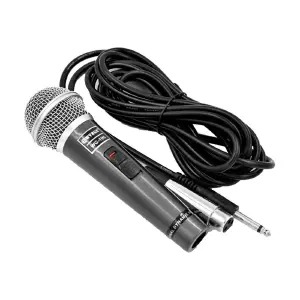 Micrófono Profesional Alámbrico WG-196: Sonido Impecable para tus Proyectos - Microfono Profesional Alambrico WG-196