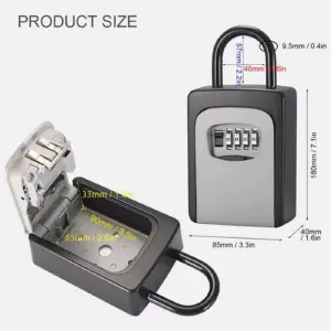 Caja de Código: Seguridad y Estilo - Caja De Código, Contraseña, Sin Funda,