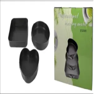 Molde Desmontable x3 Figuras: Crea Diseños Increíbles - Molde Desmontable x3 figuras