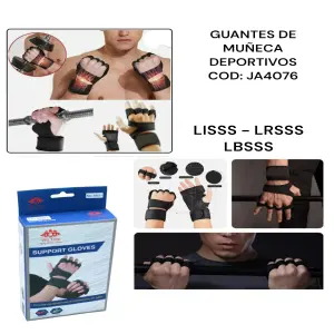GUANTES MUÑEQUERA JA4076: Protección y Comodidad para tus Actividades - GUANTES MUÑEQUERA JA4076