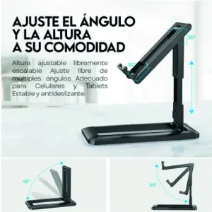 Soporte Versátil para Celular o Tablet: Tu Compañero Ideal - Soporte Celular o Tablet