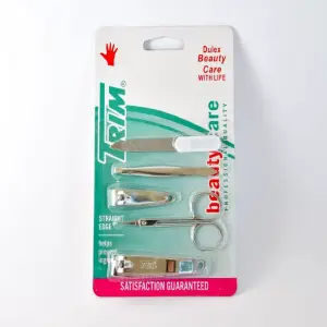 SET MANICURA TRIM COLORES SURTIDOS: ¡Dale a tus uñas el toque de color que merecen! - SET MANICURE TRIM COLORES SURTIDOS