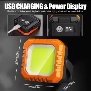 Linterna Magnética Recargable: Ilumina tu Mundo con Comodidad - LINTERNA  MAGNETICA RECARGABLE
