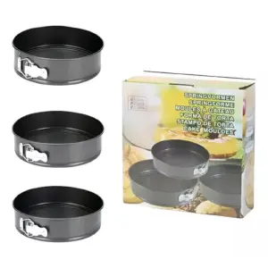 Molde Desmontable Premium para Tus Creaciones de Pan Casero - Molde Para Hornear Desmontable Tostas
