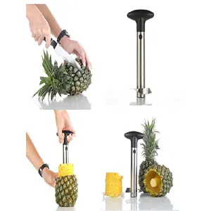 Descorazonador y Rebanador de Piña: ¡La Herramienta Perfecta para Amantes de la Piña! - Descorazonador De Piña Cortador Rebanado
