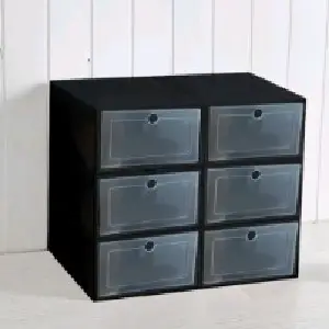 Caja Apilable de Zapatos x10: ¡Organización Perfecta! - Caja Apilable de Zapatos x10 und