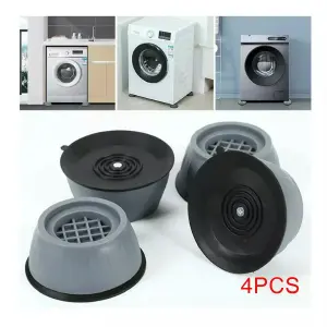 Soporte Antideslizante Set 4 Piezas: ¡Máxima Seguridad y Estabilidad! - Soporte Antideslizante Para Lavadora x4